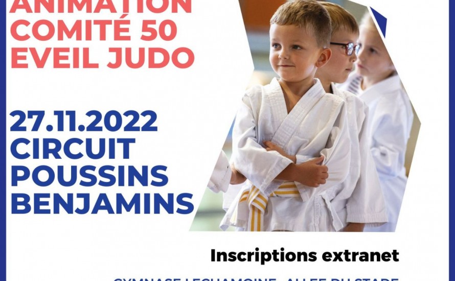 Animation Comité 50 Eveil Judo & Circuit Poussins Benjamins / Animations CLUB.